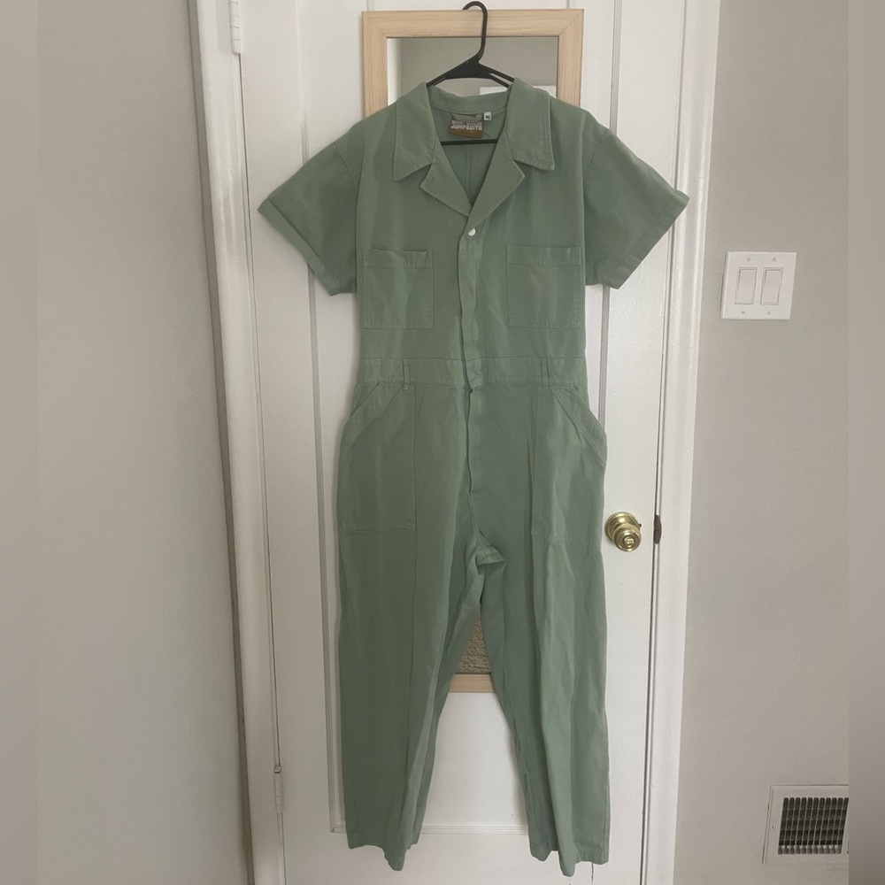 Big Bud Press Sage Green Jumpsuit- Size 1X